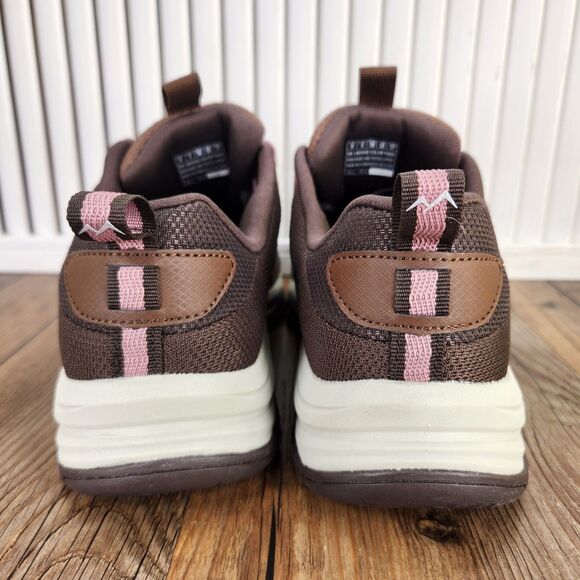 Skechers Trego Trail Destiny Women's 8 Brown Water Resistant Hiking Shoes 180006 - Picture 4 of 9